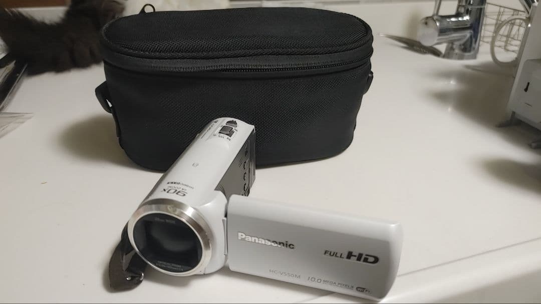 Panasonic HC-V550M ホワイト 予備バッテリー等おまけ多数美品 楽天市場】ビデオ バッテリー 大容量 パナソニック hc-v550mの通販