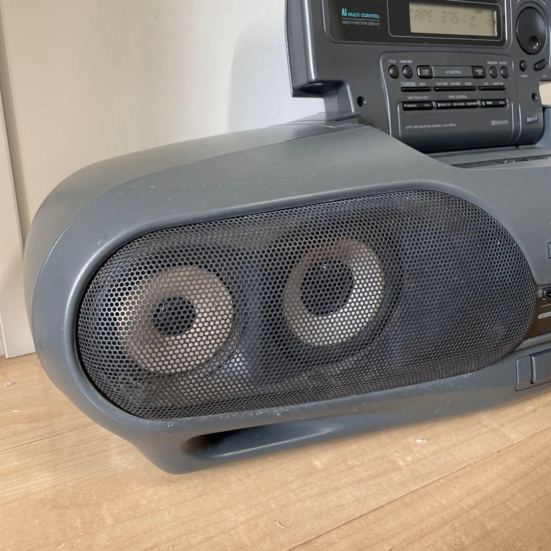 パナソニック コブラトップ搭載 CDラジカセ RX-DT75 ジャンクにて