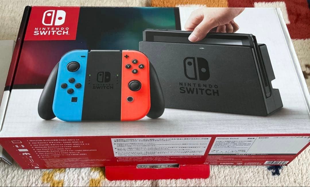 Switch Nintendo 本体 Nintendo Switch 本体【Joy-Con(L) ネオンブルー/(R) ネオンレッド