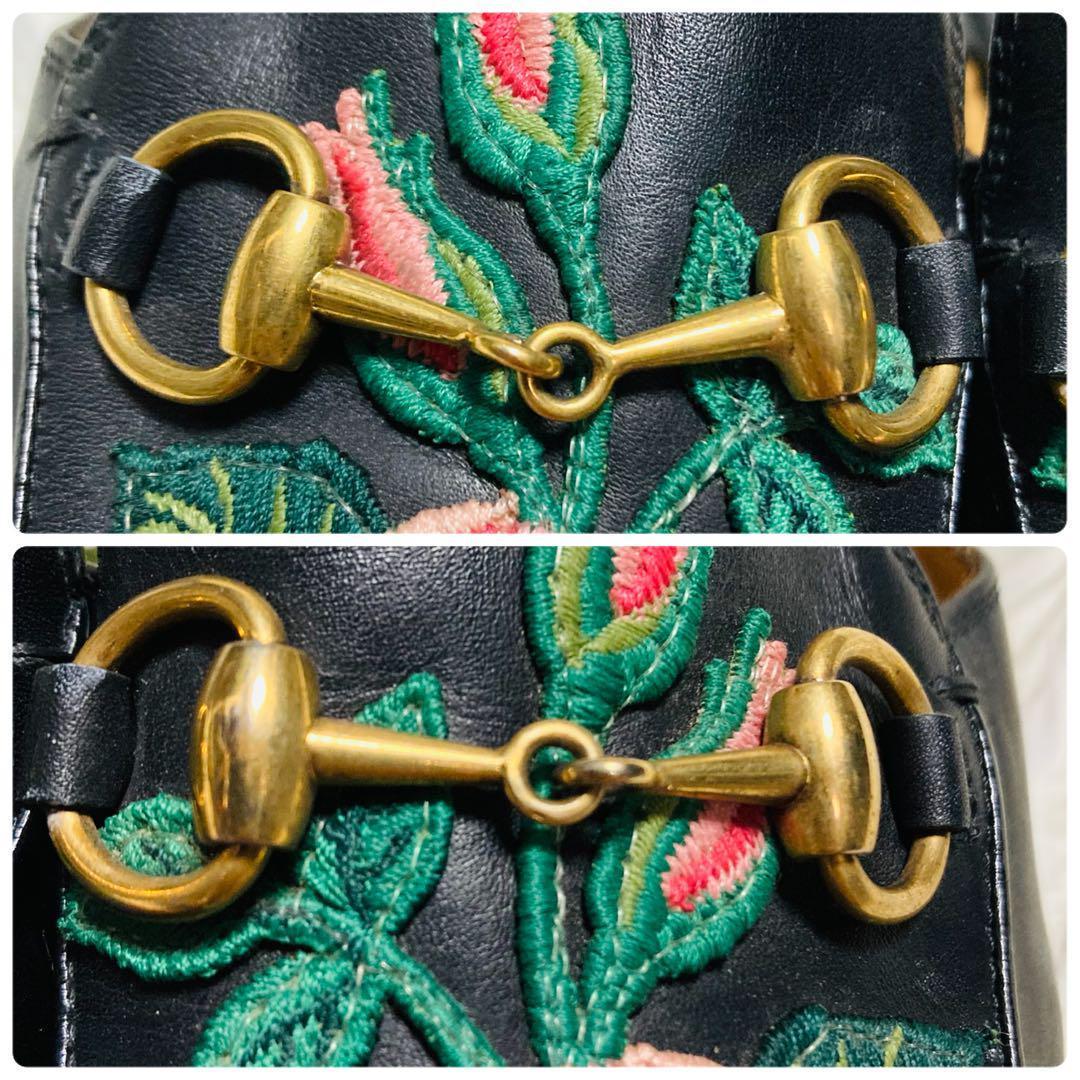 グッチ ホースビット レザー ミュール プリンスタウン 35 T25051003