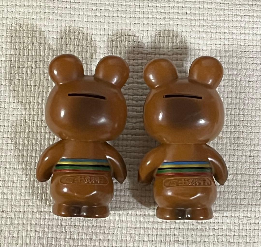 昭和レトロ こぐまのミーシャ 富士銀行 モスクワオリンピック ソフビ