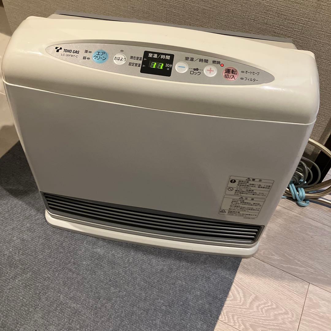 TOHO GAS ガスファンヒーター LC-35FBT-C - メルカリ