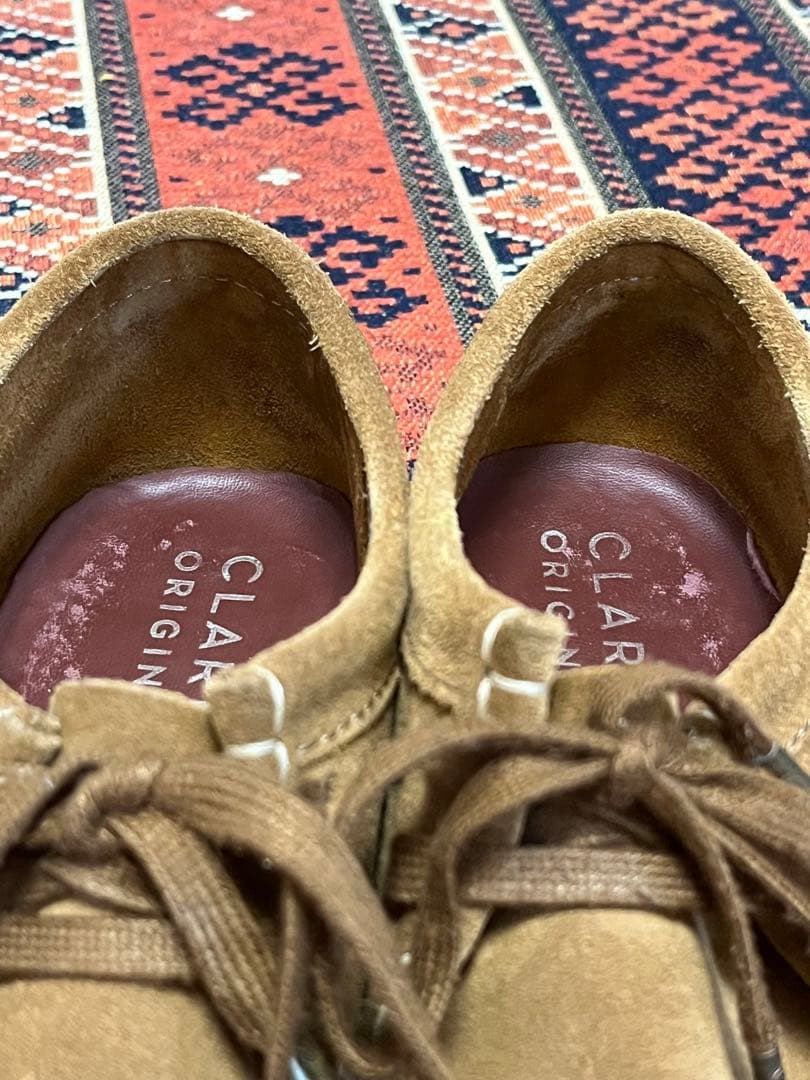 CLARKS ワラビー　ブラウン　26.5cm