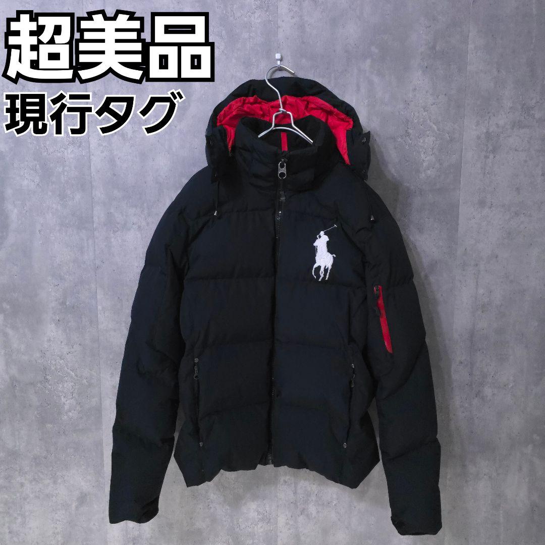 超美品 ポロ ラルフローレン ビッグポニー ダウンジャケット ブラック