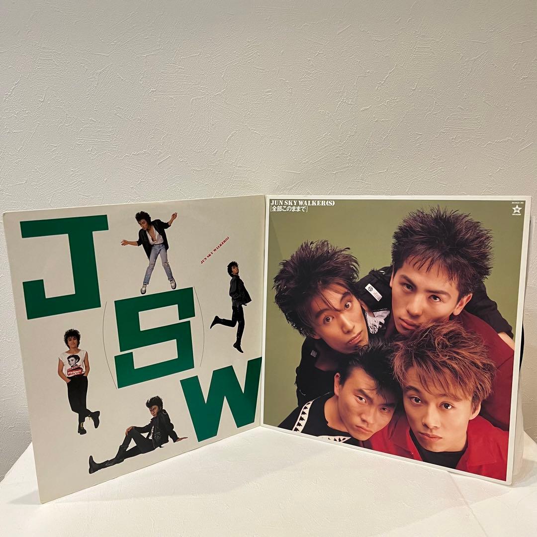 廃盤】最終価格‼️ジュンスカイウォーカーズ レコード2枚セット - メルカリ