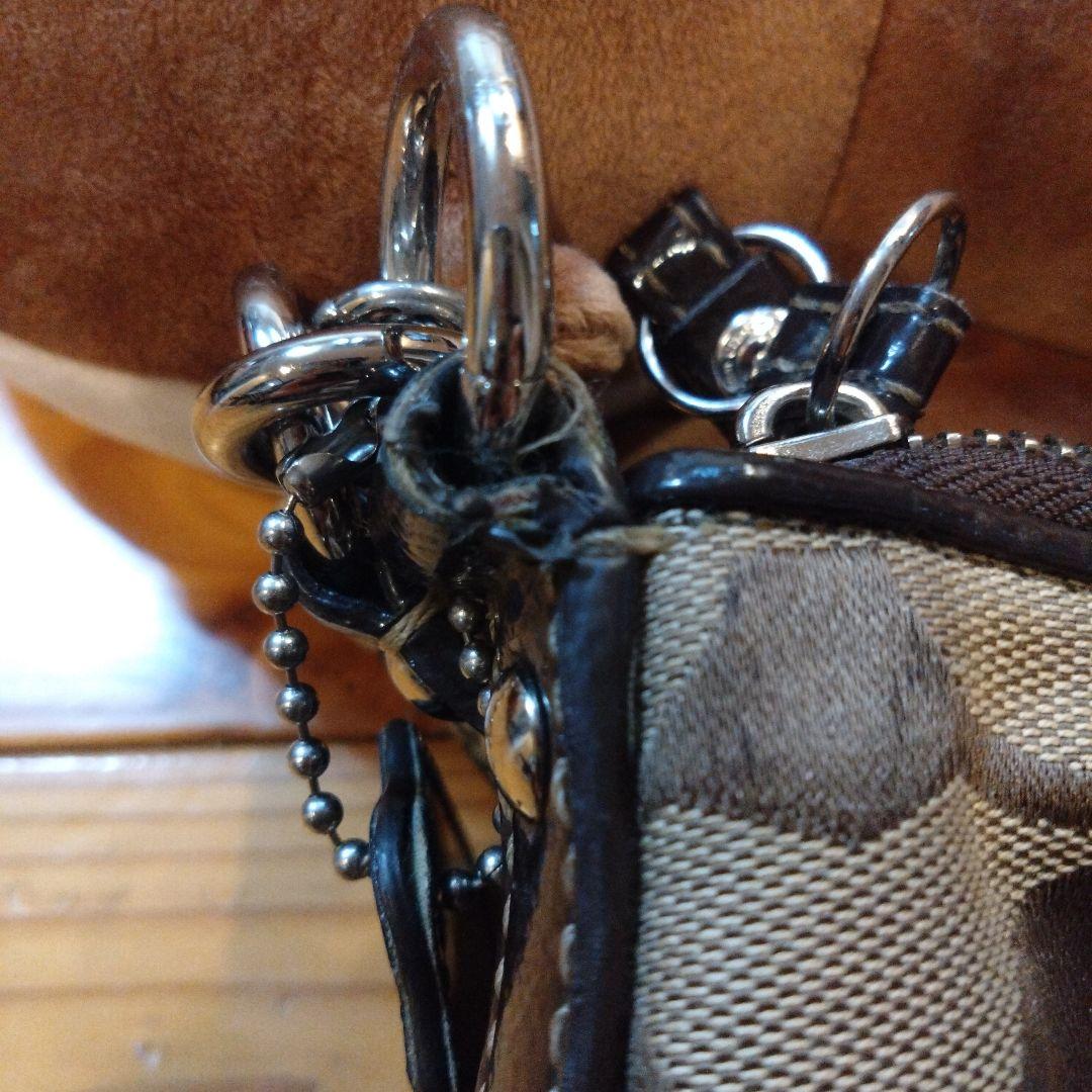 COACH ショルダーバッグ2WAY ベージュ/ブラウン ハワイアウトレット