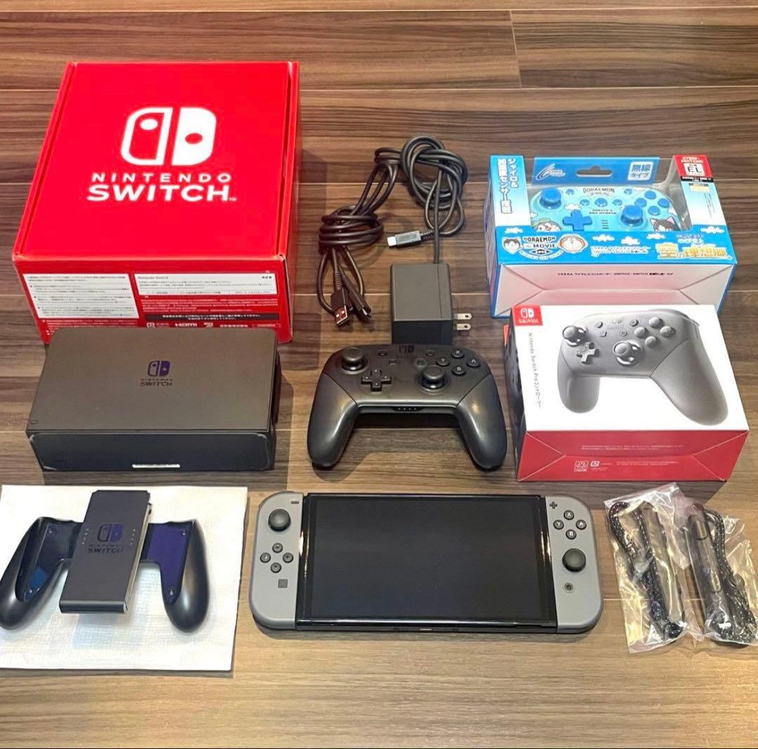 【美品】Switch 有機ELモデル＊マイニンテンドーカスタムカラー Nintendo Switch （有機ELモデル）カスタマイズ」がマイニンテンドー