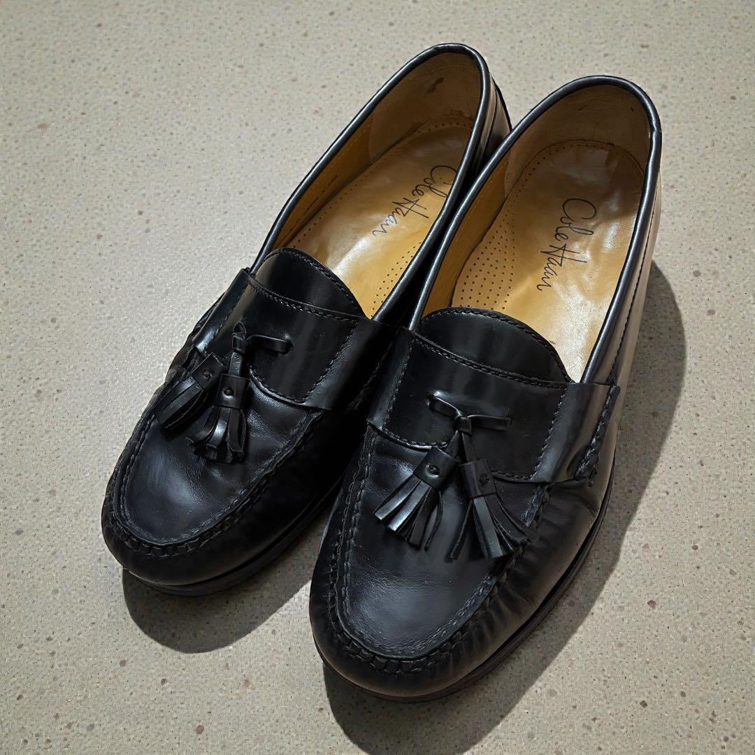 Cole Haan ピンチタッセルローファーブラック27.5cm相当9½D - メルカリ