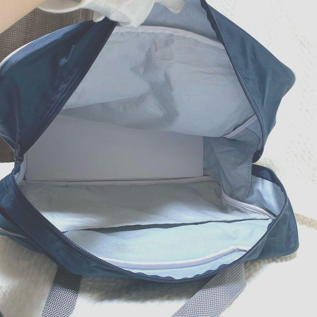 くり様 旧型】ワールドペガサス スクバ スクールバッグ 紺 チャーム付