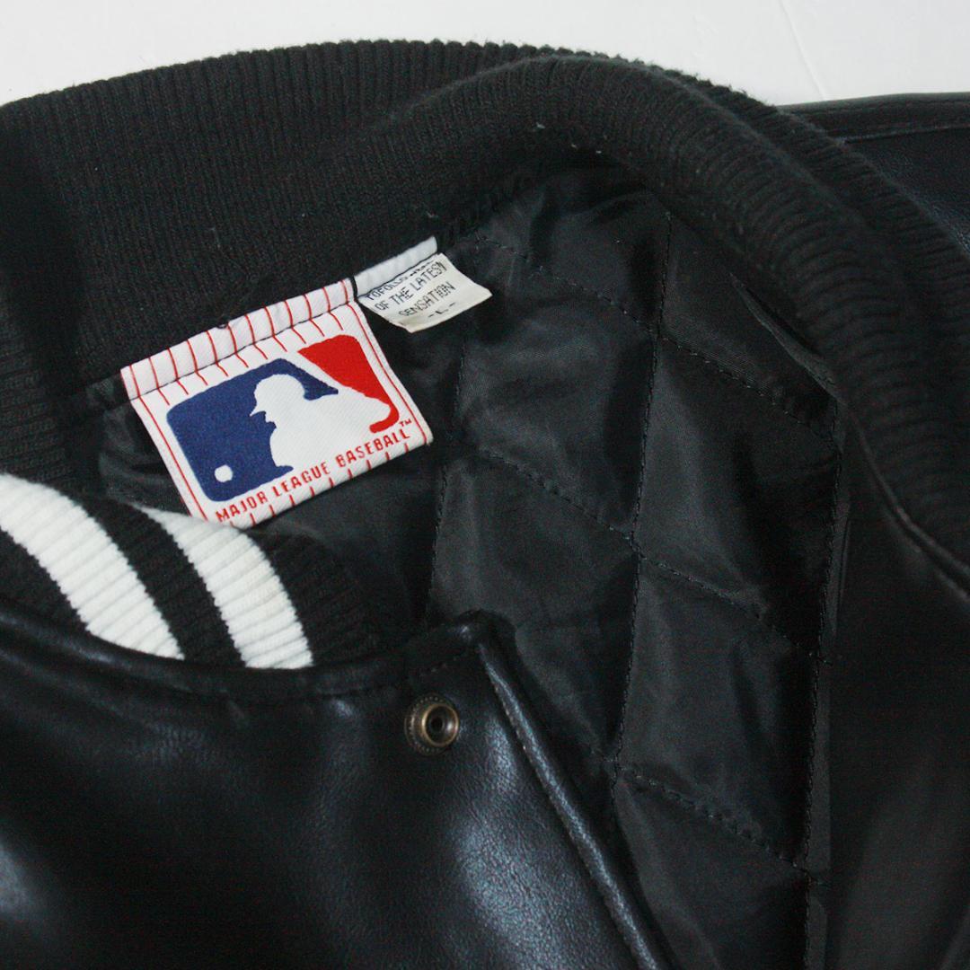 YANKEES ヤンキース フェイクレザースタジャン - メルカリ