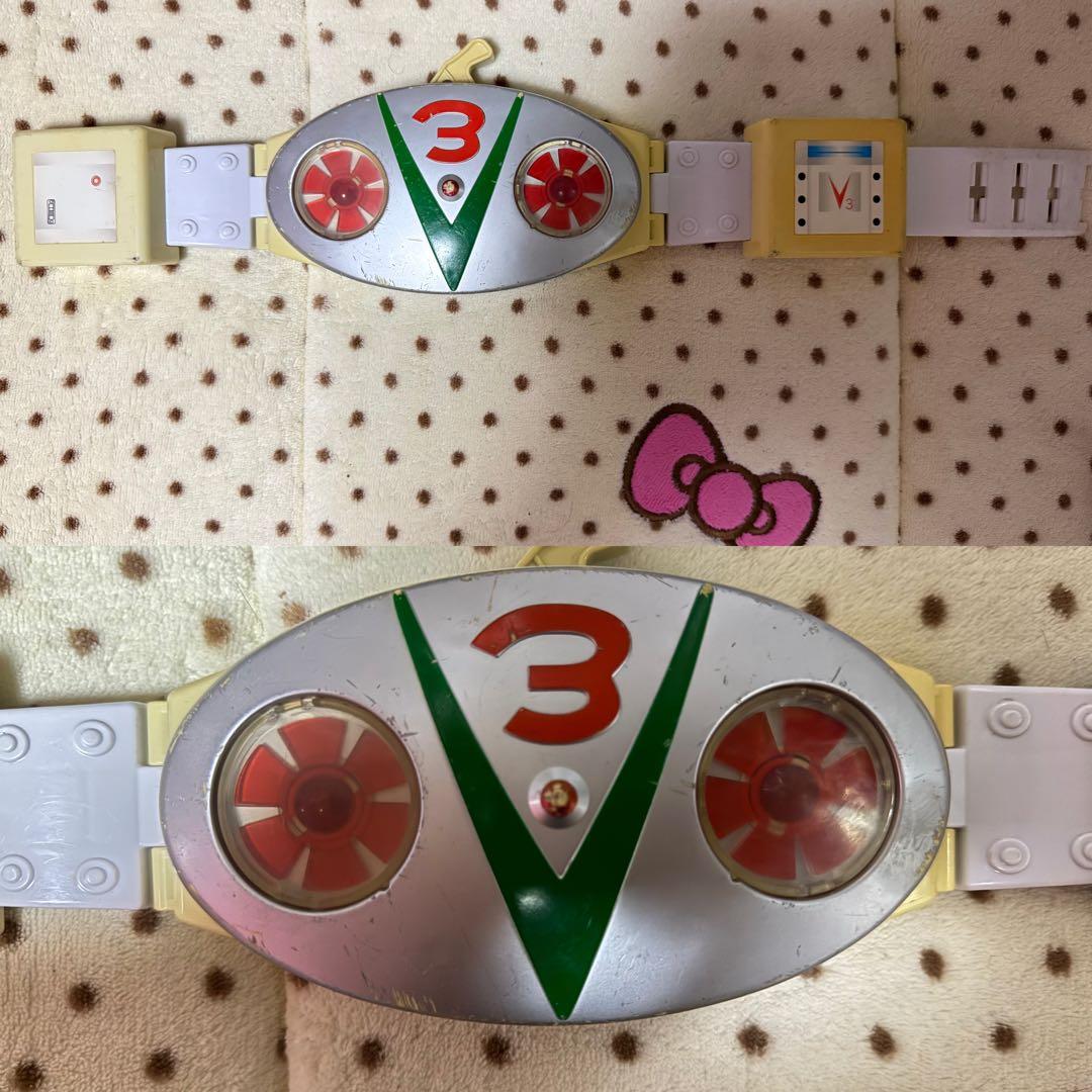 希少品】ライダー変身ベルトシリーズ 仮面ライダーV3 ダブル