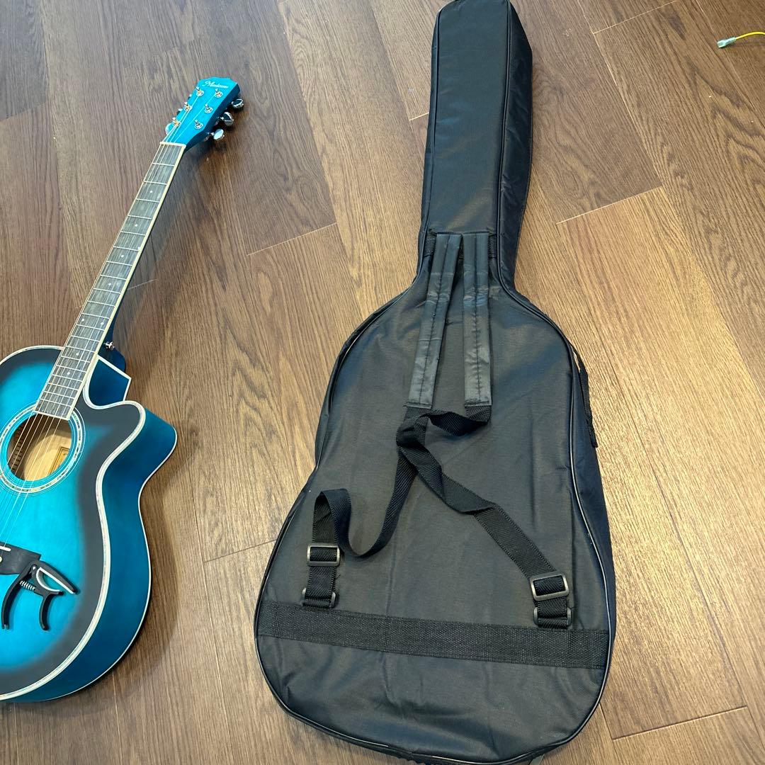 Mademu アコースティックギター MCG40B-BL-M カポタスト ケース - メルカリ