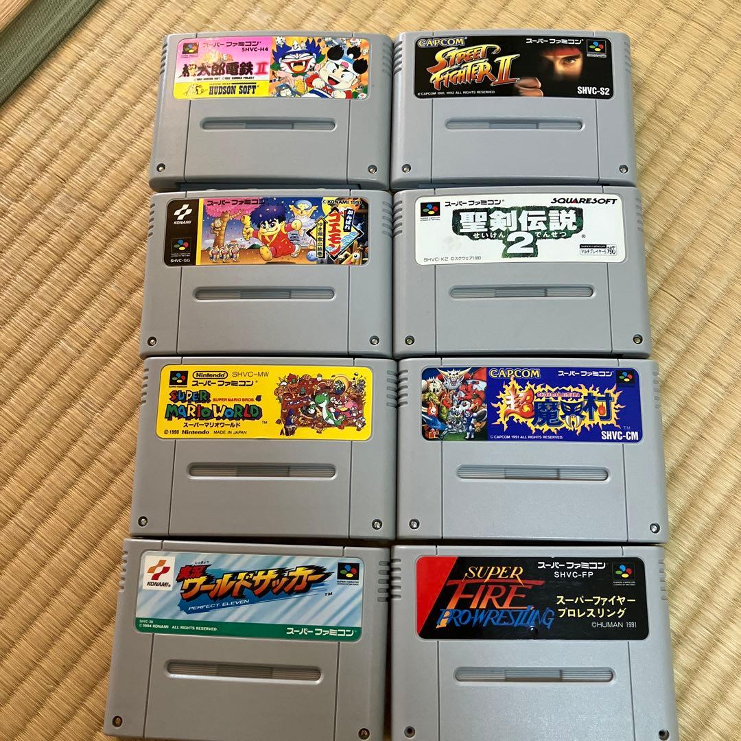 スーパーファミコンソフト14本セット&ソフトボックス - メルカリ