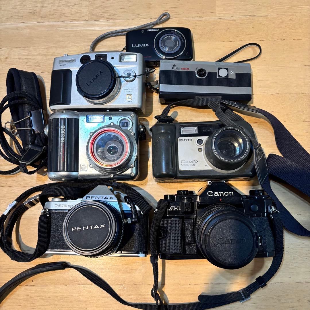 【ジャンク】カメラまとめ売り 7台 フィルムカメラ 7台セット [ ジャンク ] - メルカリ