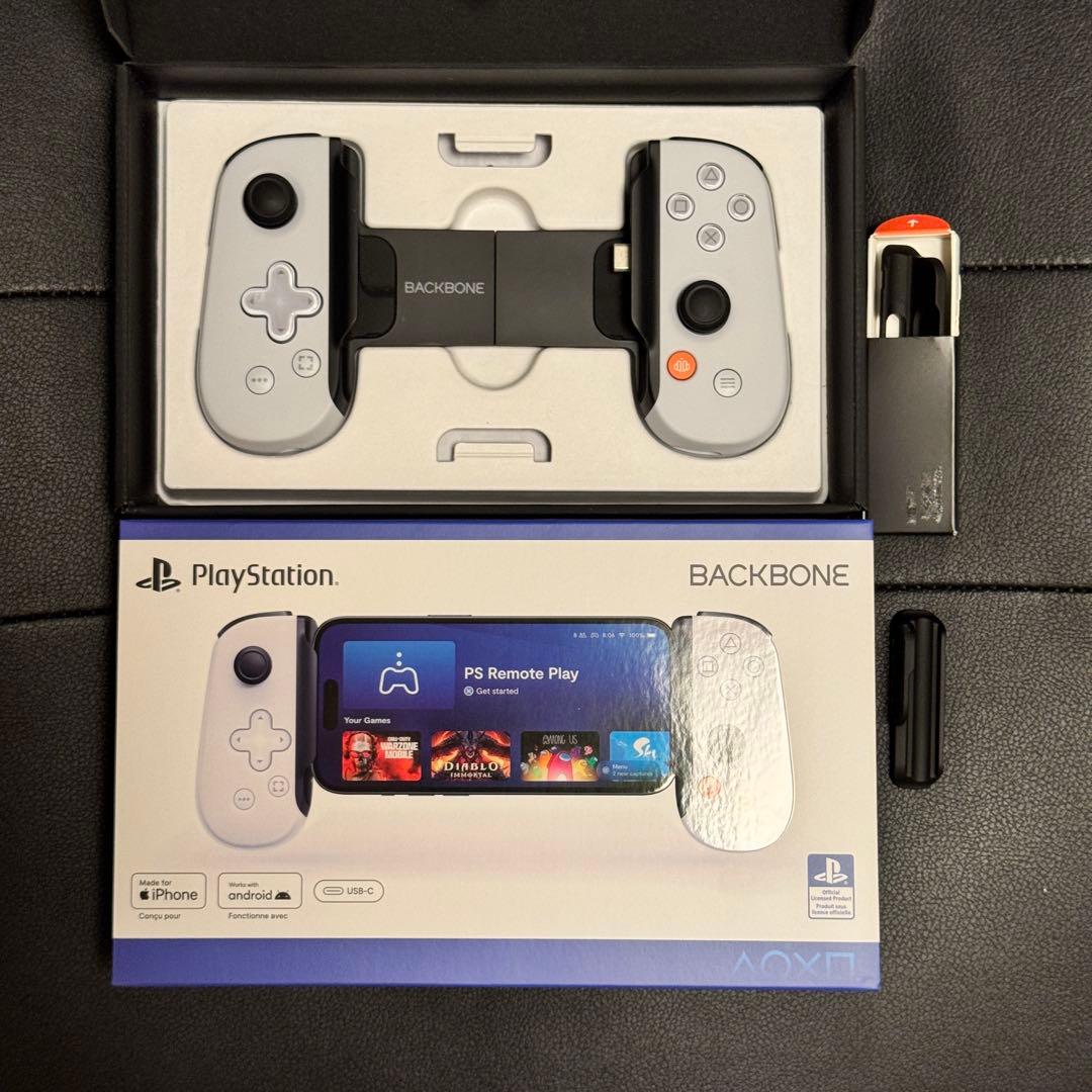 BACKBONE One PlayStaion （USB-C第二世代） iPhone 15/16 & Android用のUSB-Cモバイルゲーミングコントローラー