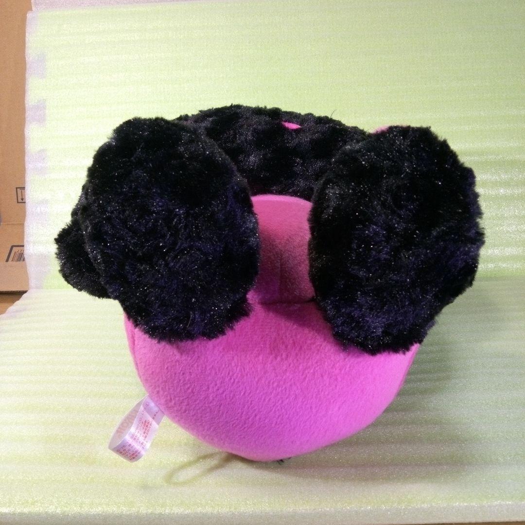 ハローキティ ぬいぐるみ EIKOH エイコー 黒 ブラック ピンク レア