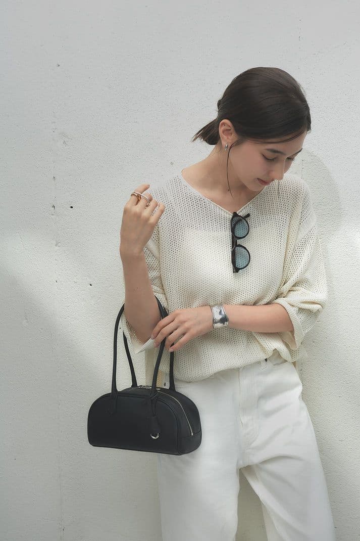 未使用】LOVSTTOKYOAppleHalf-MoonBostonBag - メルカリ