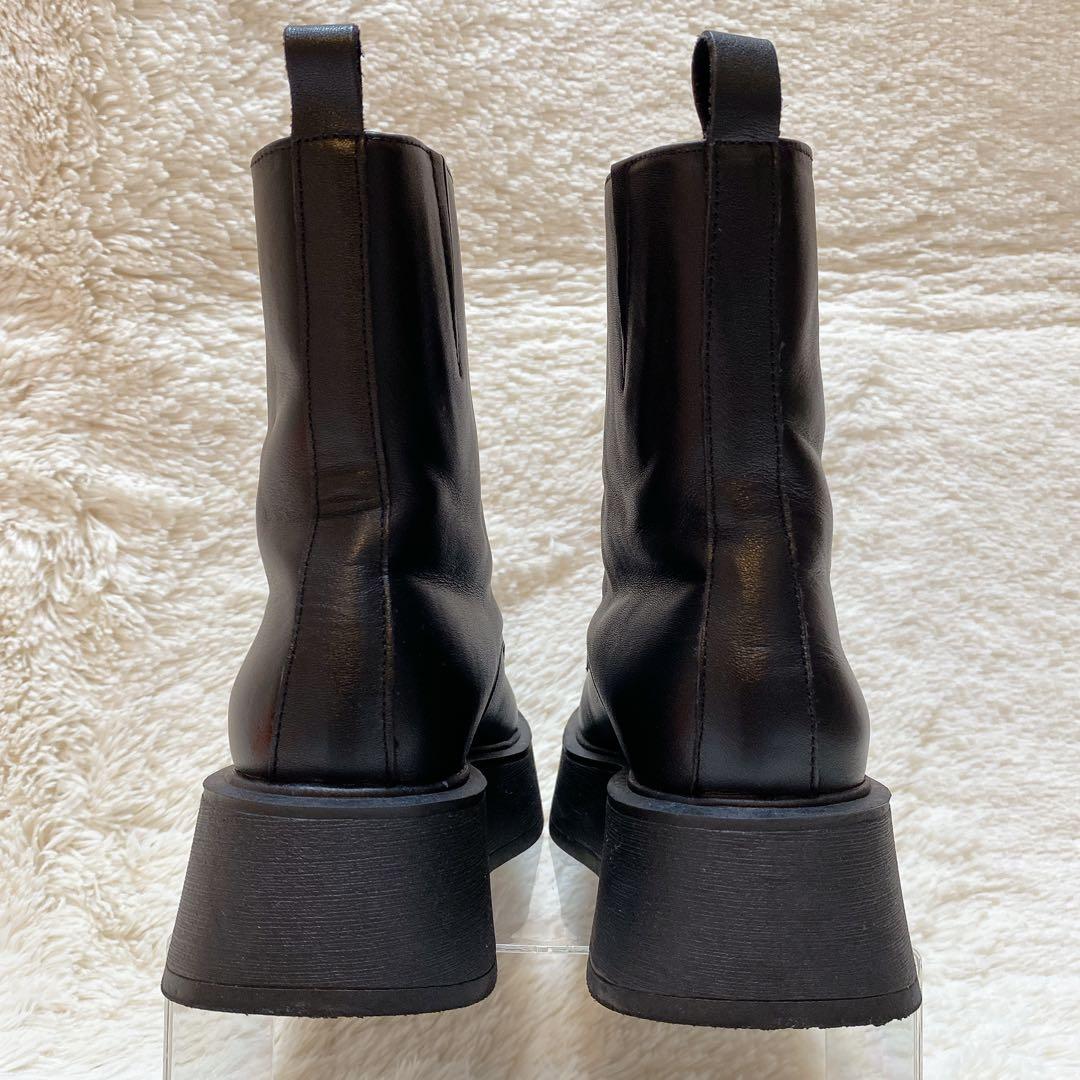 美品✨箱付き REMME レメ センタージップショートブーツ 厚底 2024年