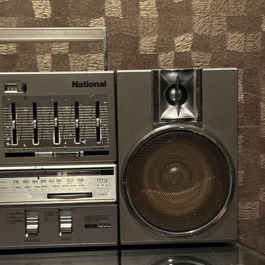 National RX-C45 分離型ラジカセ FM/AMラジオOK昭和レトロ - メルカリ