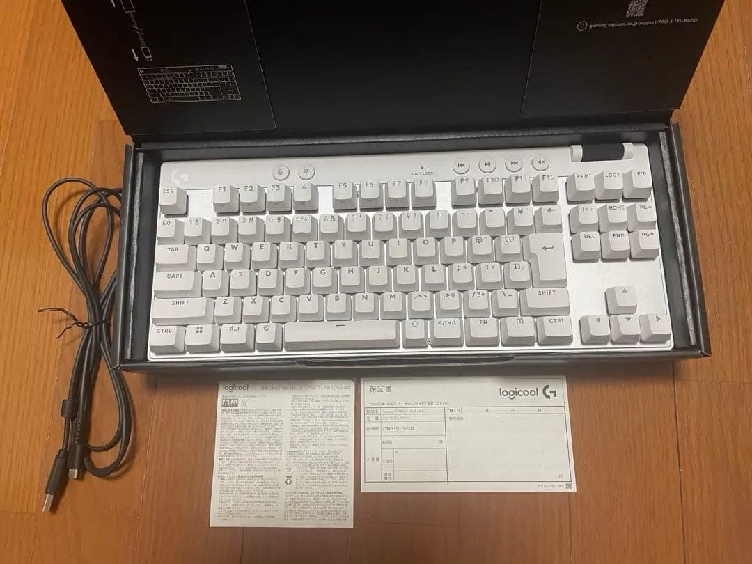 Logitech PRO X TKL RAPID ホワイトキーボード PRO X TKL RAPID Gaming Keyboard Refurbished | Logitech G