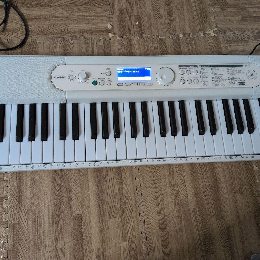 CASIO Casiotone LK-530 キーボード Amazon.co.jp: CASIO LK-530 光ナビゲーションキーボード 61鍵盤