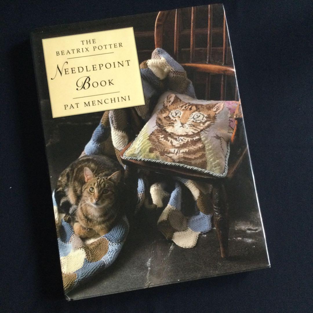 ピーターラビット ニードルポイント 刺しゅう 洋書 英語 クロス