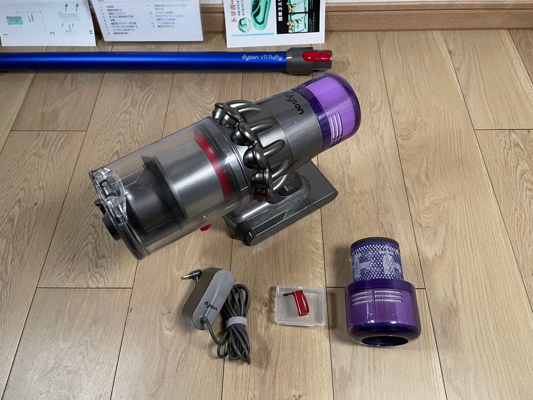 ダイソン③SV15V11 美品パイプ2ヘッドから選択 交換フィルター フルパーツ