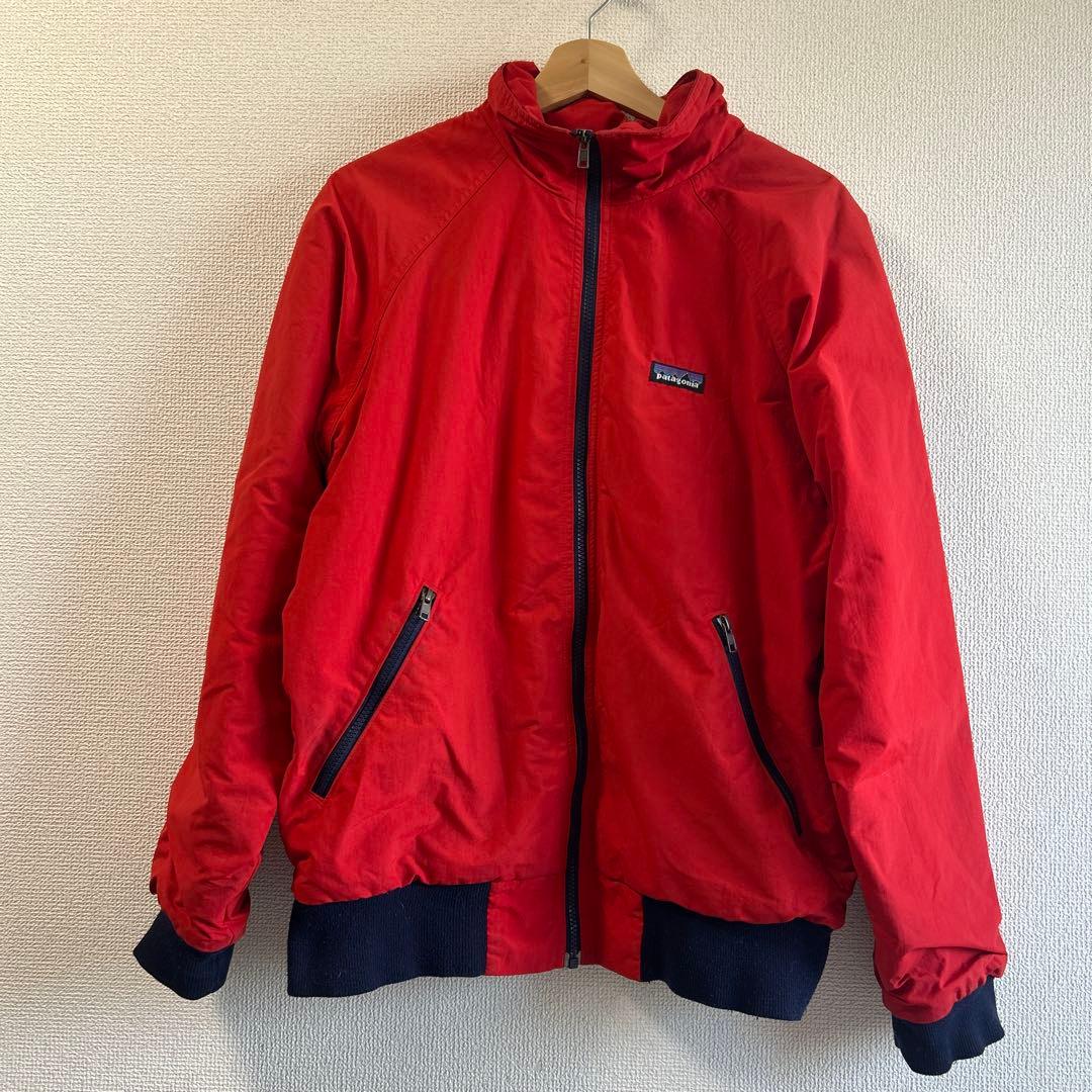 Patagonia パタゴニア シェルド シンチラ ジャケット レッド 80's パタゴニア シェルドシンチラジャケット フレンチレッド 表記(L