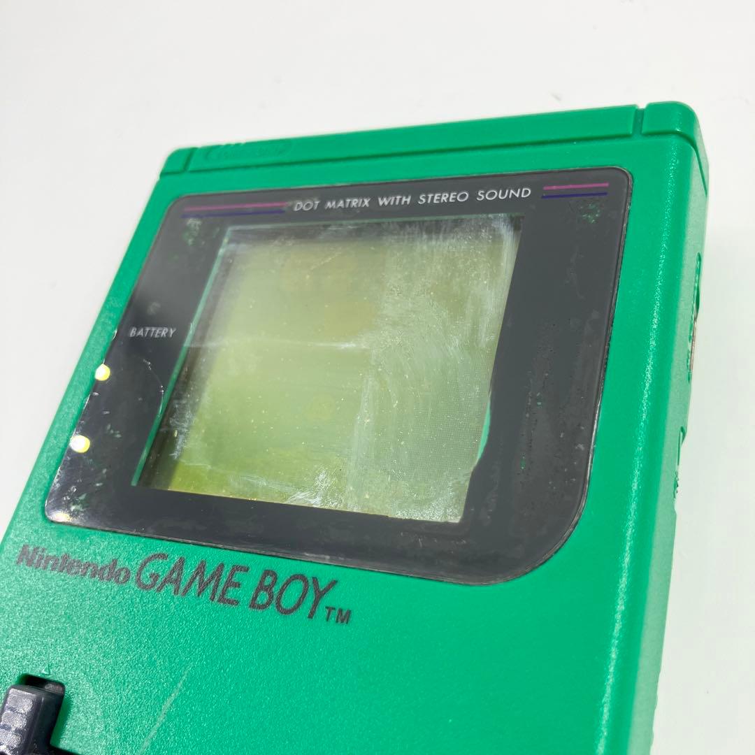 初代ゲームボーイ本体 緑色 グリーン 訳あり 【2335】 - メルカリ