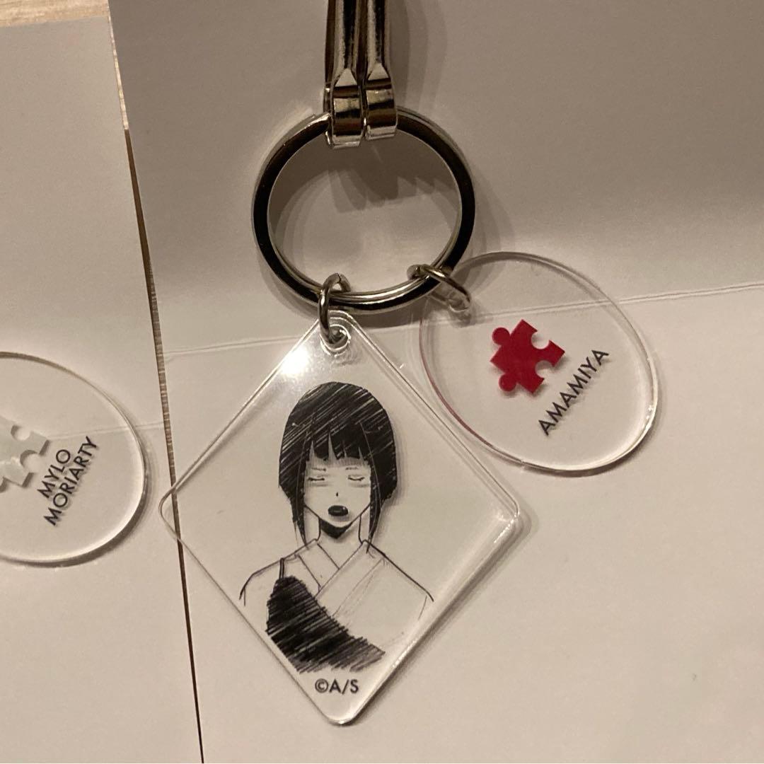 鴨乃橋ロンの禁断推理 クリアベースキーホルダー セット - メルカリ