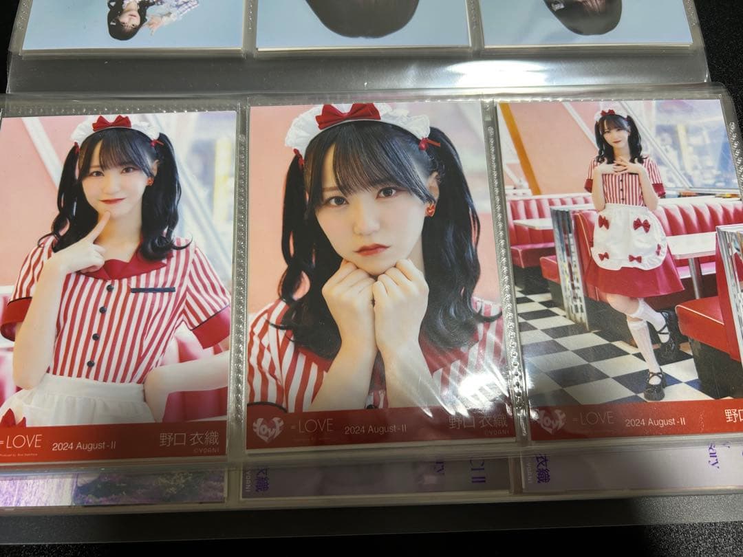 生写真 野口衣織 仲直りシュークリーム コンプ - メルカリ