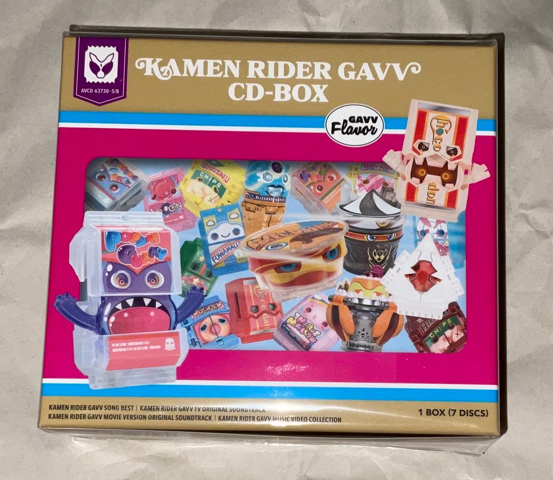新品 未開封 仮面ライダーガヴ CD-BOX 初回生産限定盤 初回生産限定盤】仮面ライダーガヴ CD-BOX（6CD+Blu-ray）｜V.A.｜mu