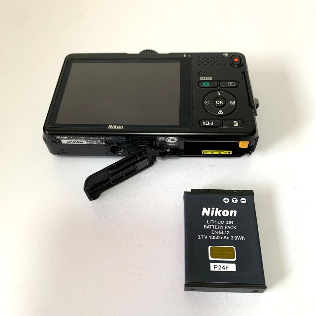 《値引出品》 Nikon COOLPIX S1200pj カメラ　 【中古美品】