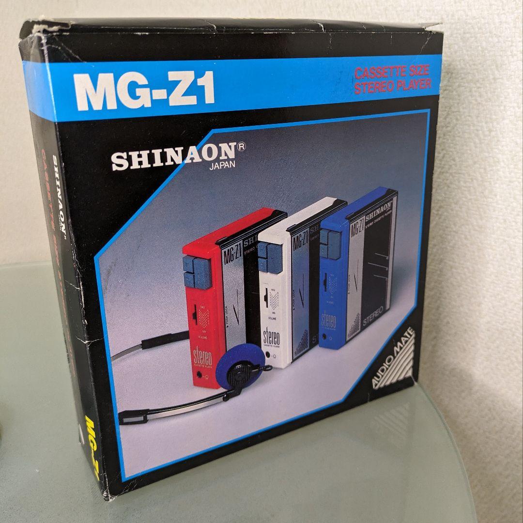 動作品】SHINAON ポータブルカセットプレーヤー MG-Z1 - メルカリ