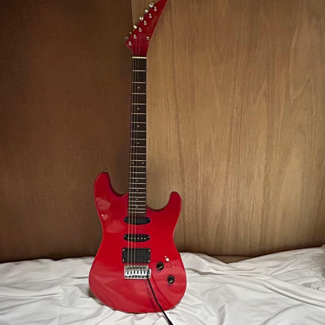 美品】Legend ストラトキャスター レッド エレキギター SSH - メルカリ
