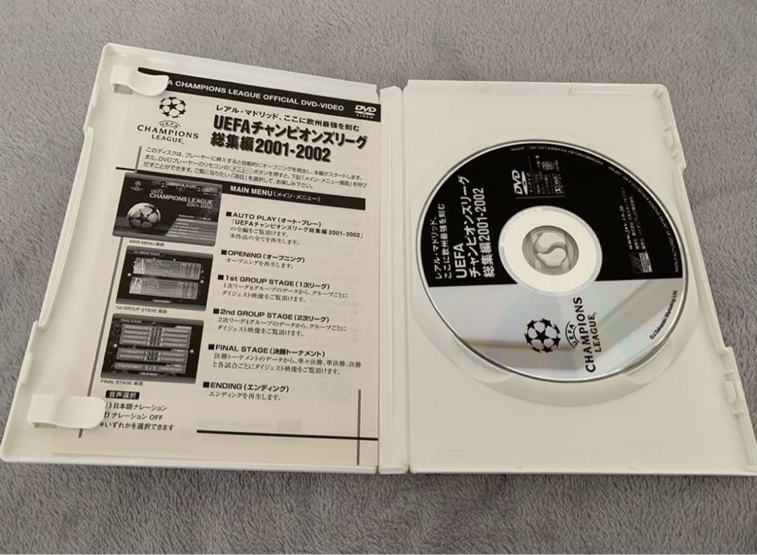 UEFA チャンピオンズリーグ DVD 14枚セット(うち新品7枚)バラ売り不可