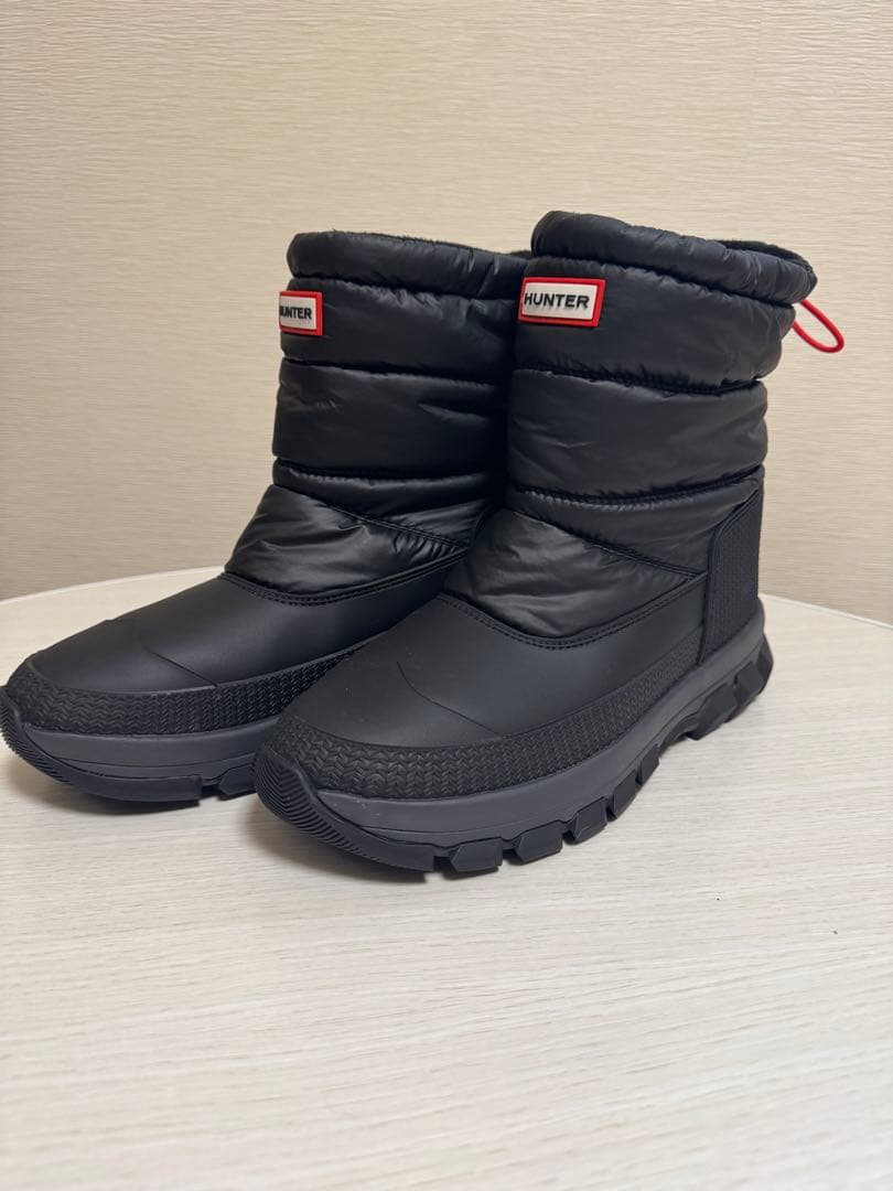 HUNTER ハンター スノーブーツ ショートブーツ　UK8 (26.5cm)