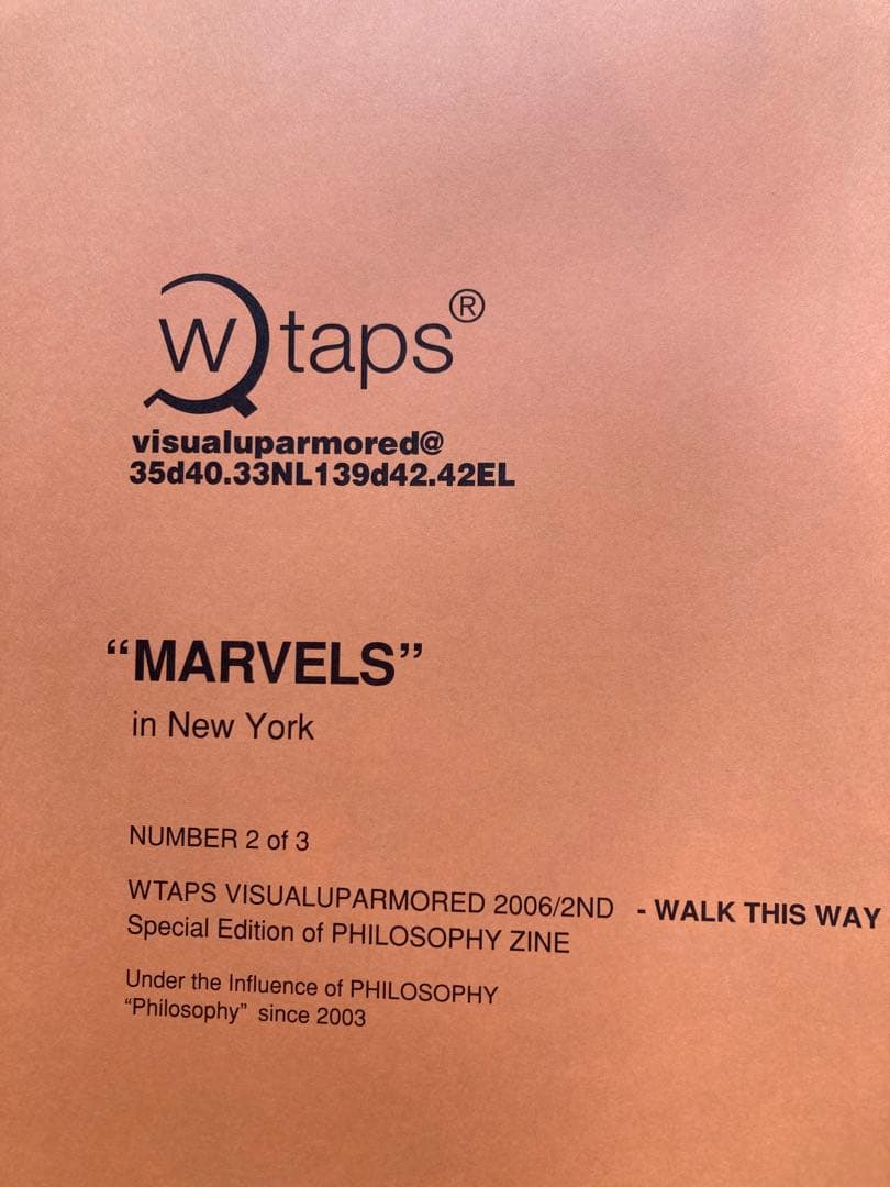 非売品】WTAPS ポスター MARVELS in New York - メルカリ