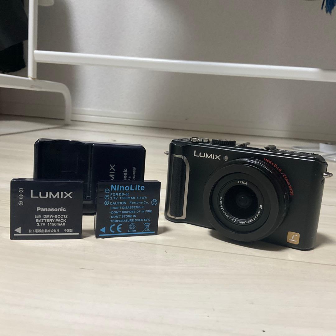 LUMIX DMC-LX3 ブラック バッテリー2個付き 概要 デジタルカメラ DMC-LX3 | LUMIX（ルミックス） ミラーレス一眼