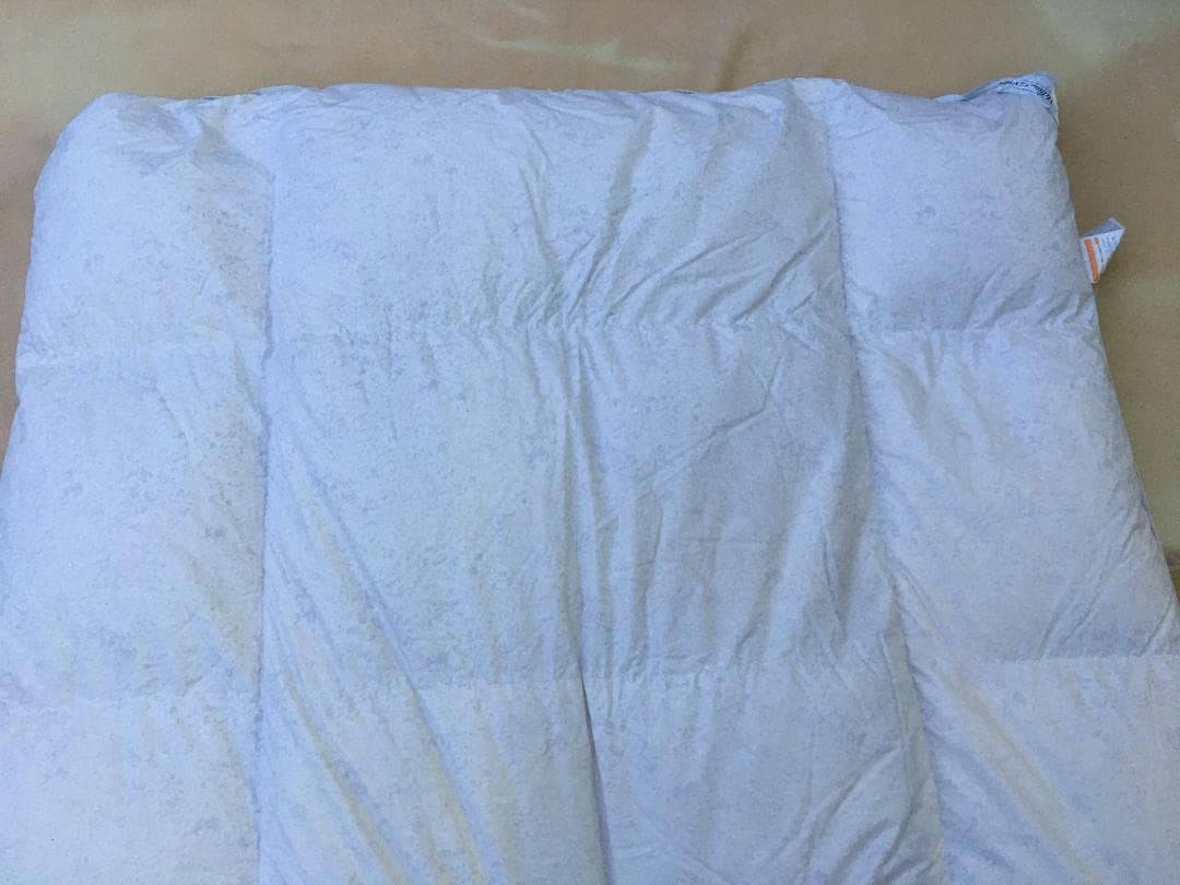 未使用 カーシーエンジョイ 羽毛掛ふとん EA-6665 1.3kg ハンガリー