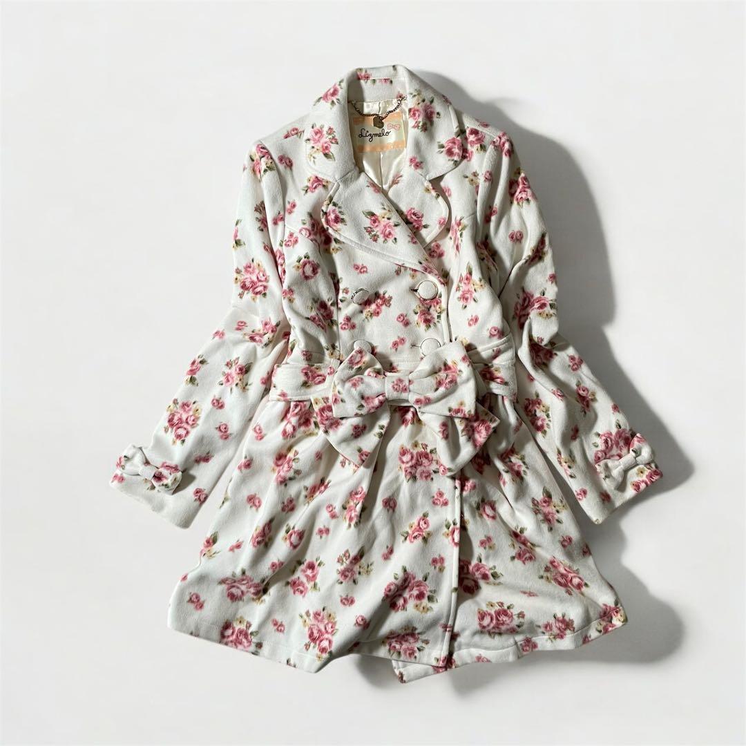 限定品 LIZLISA SANRIO MYMELODY コート 花柄 リボン - メルカリ