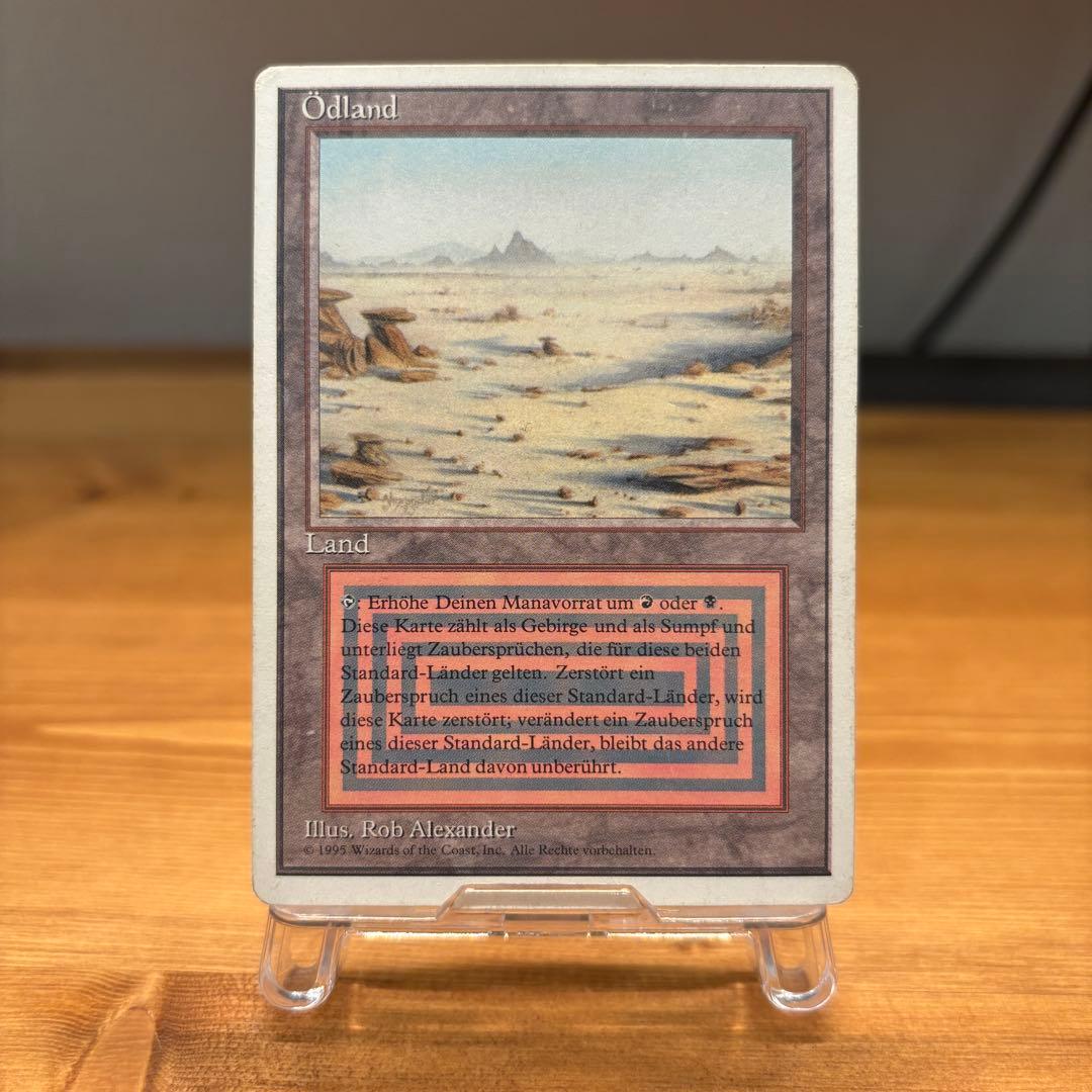 Badlands revised 3ed ドイツ語 デュアルランド MTG Badlands revised 3ed ドイツ語 デュアルランド MTG MTG - Magic the