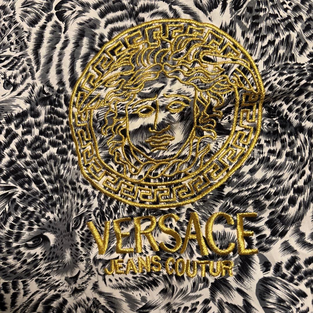 VERSACE ヒョウ柄ジャケットXL - メルカリ