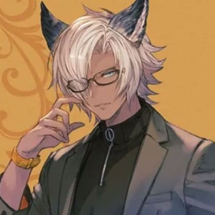 【霜雪猫様用】グラブル ユーステス　コラボ メガネ 執事眼鏡eyemirror グランブルーファンタジー』コラボ眼鏡 第四弾 「ルシファー