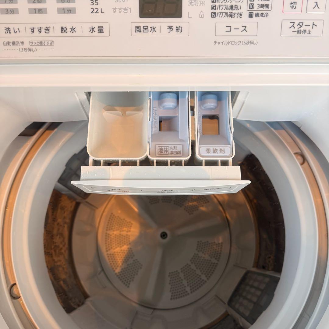 ● 美品 女性オーナー パナソニック 洗濯機 NA-FA7H1 7.0kg