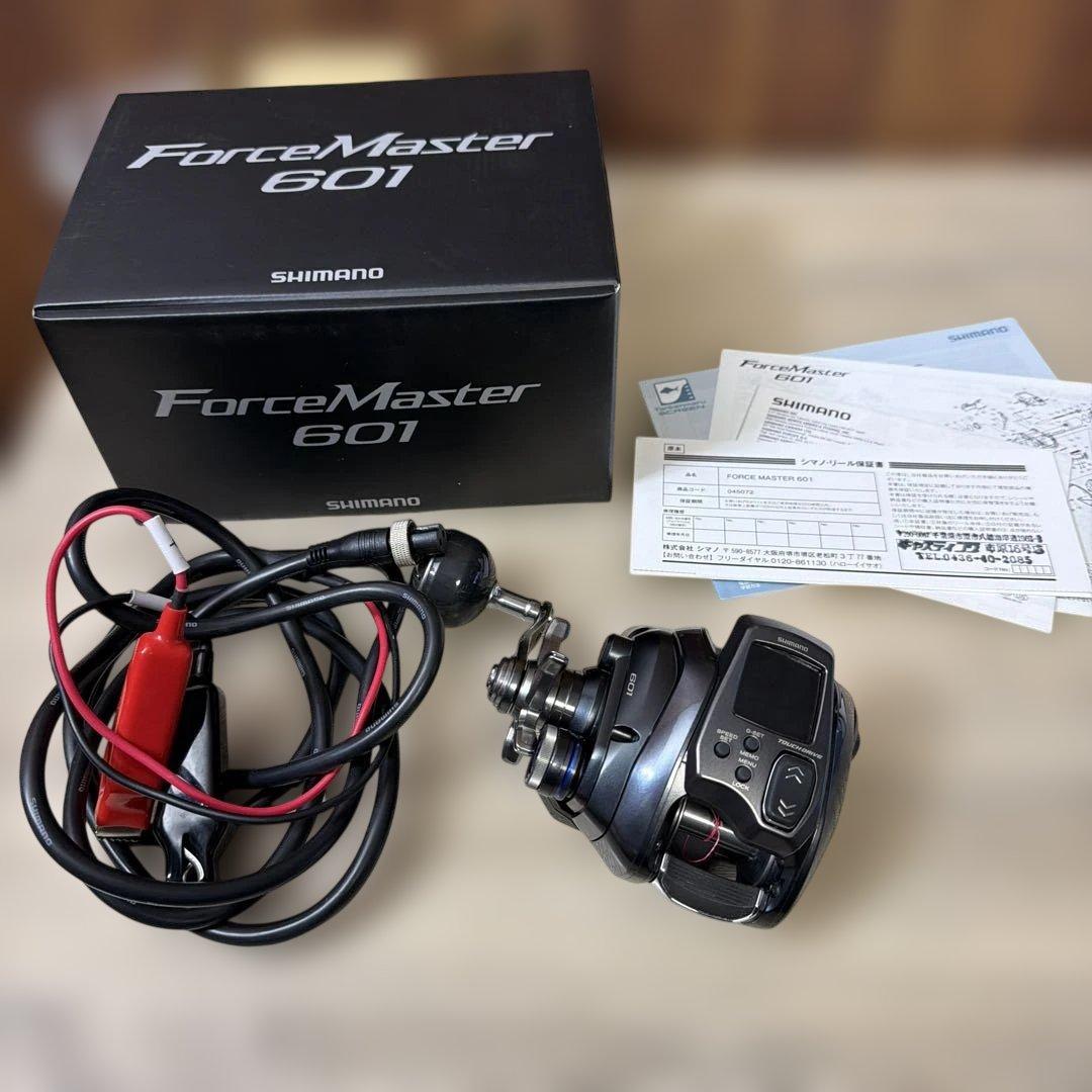 23年SHIMANO ForceMaster 601 電動リール シマノ 23 フォースマスター 601 電動リール - 最安値・価格比較