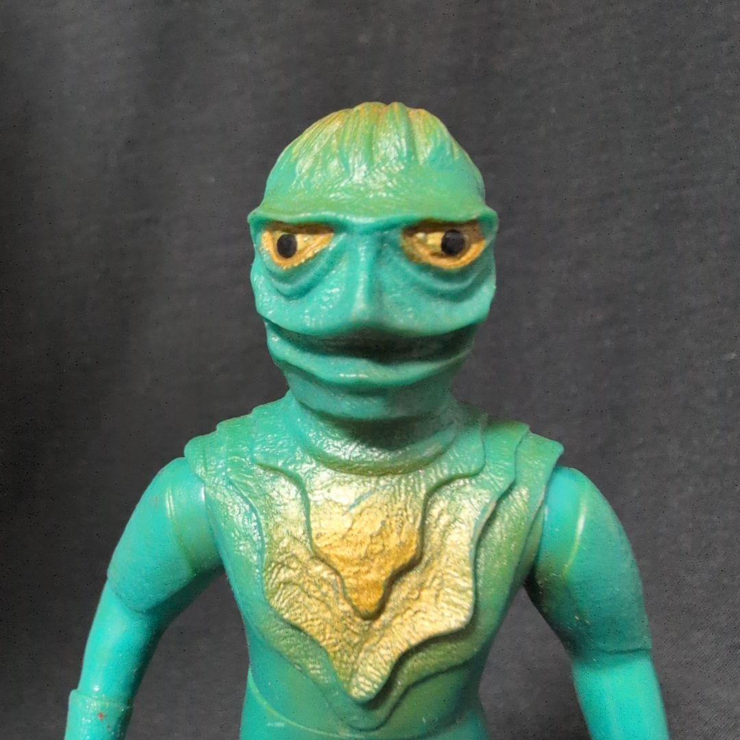 昭和レトロ 当時物 鉄人タイガーセブン カッパ原人 ソフビ ジャンク