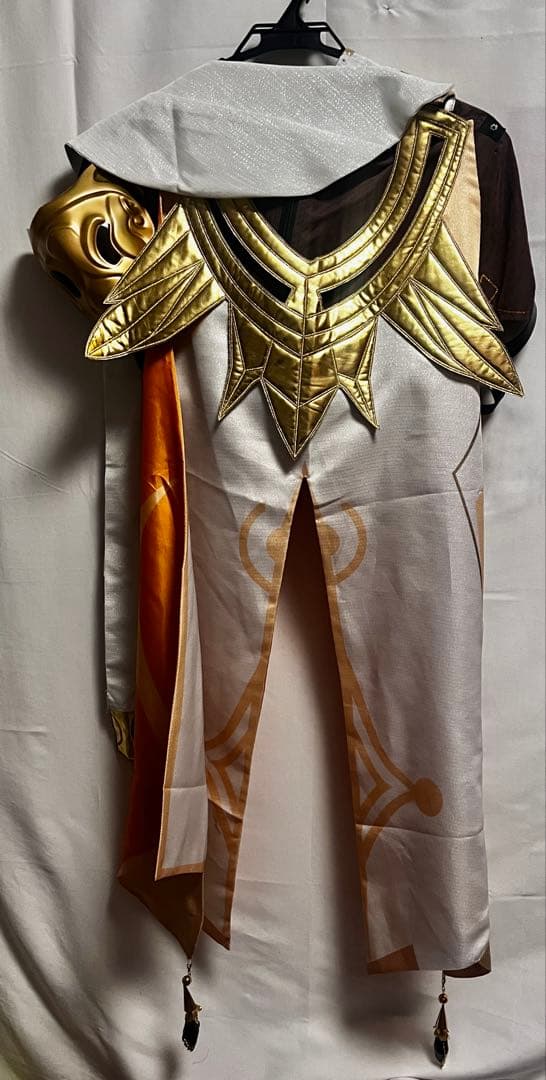 三分妄想　空　コスプレ衣装　Mサイズ 三分妄想 原神 コスプレ 空 ソラ 旅人 衣装 ※ウィッグ 靴 武器 追加