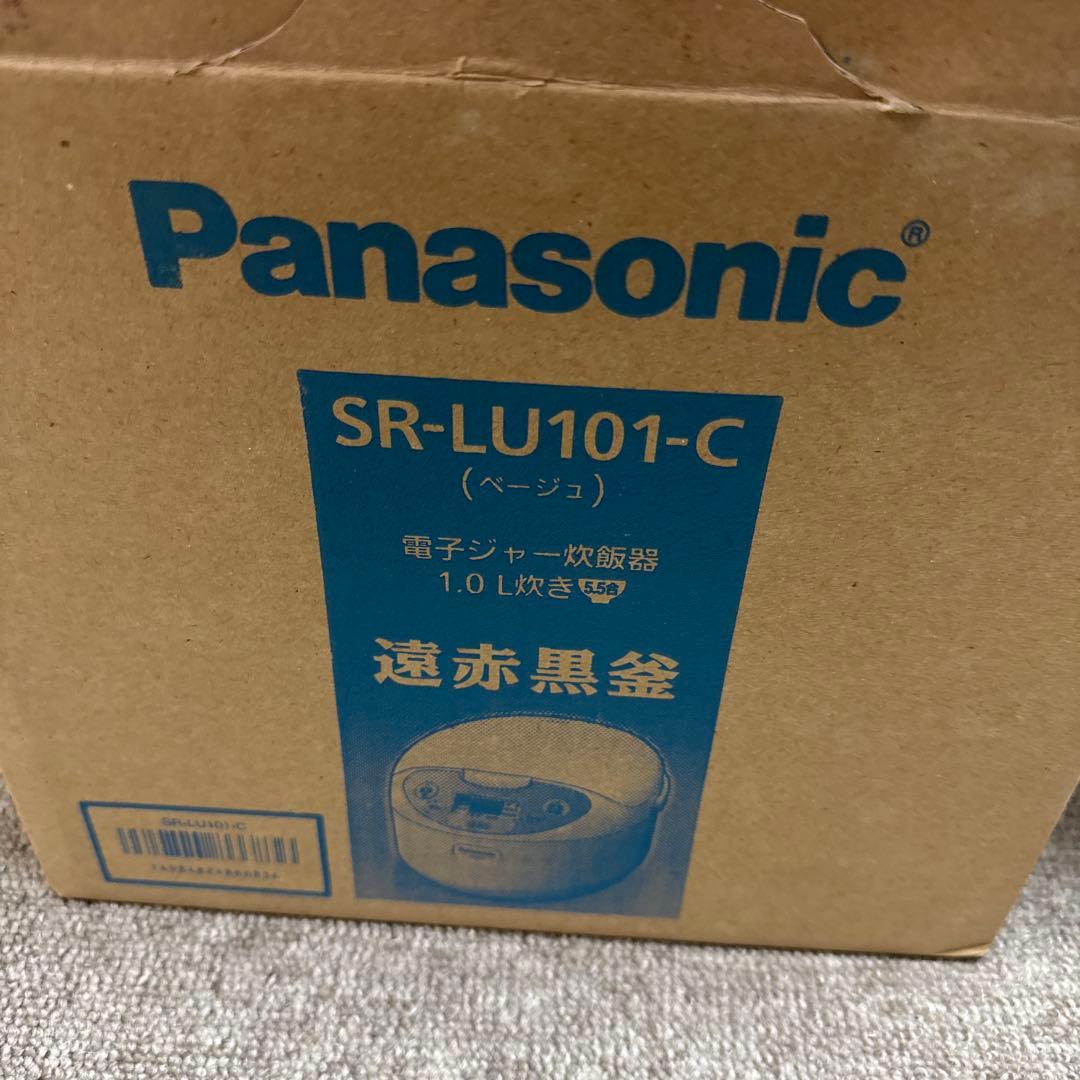 【値下げしました】Panasonic SR-LU101-C 炊飯器 1.0L