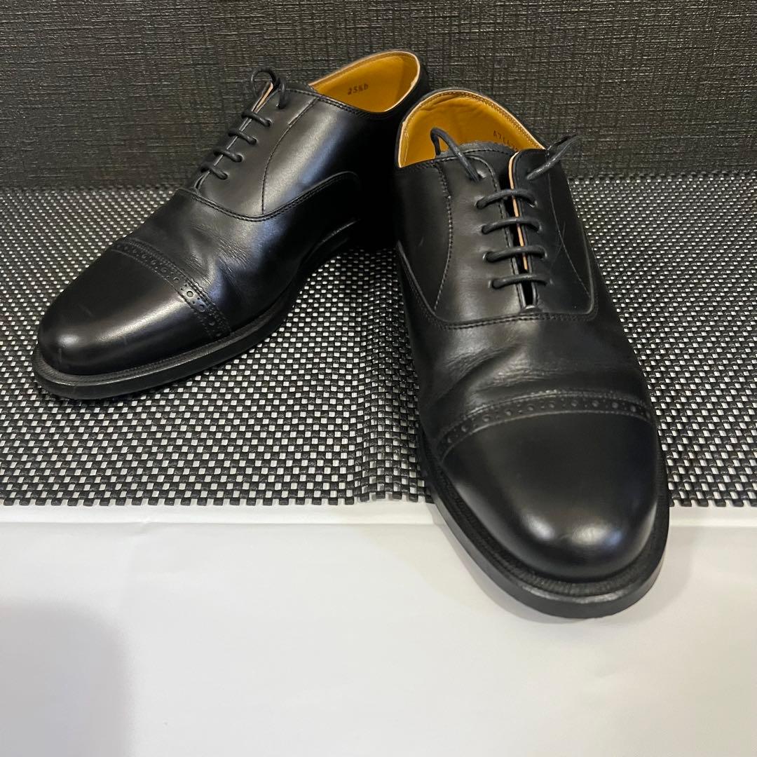 超美品 定番品 REGAL 内羽根 ストレートチップ JH22 黒 25.5cm